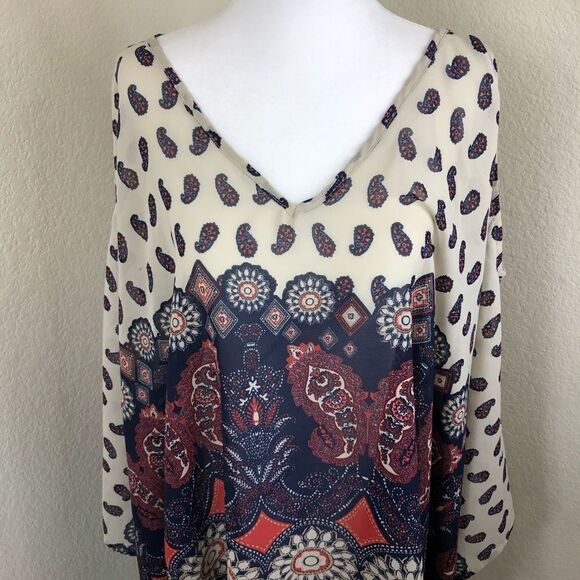Rue21 Poncho Style Sleeveless Lightweight Top Size S - Picture 3 of 8